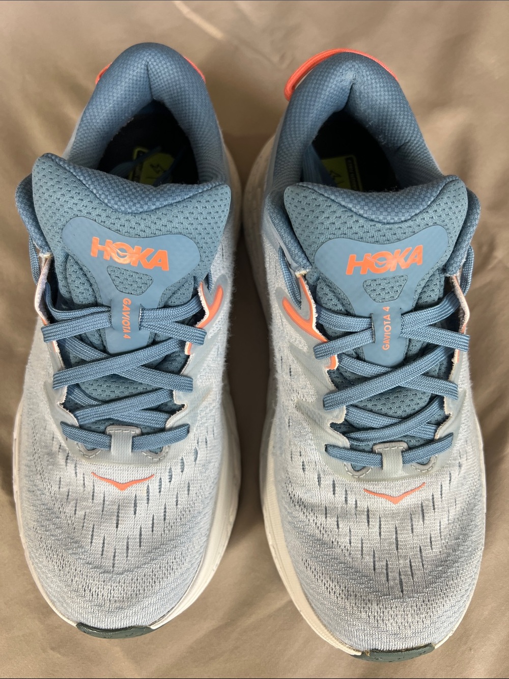 Hola one one Light blue and Orange women’s Running Shoes